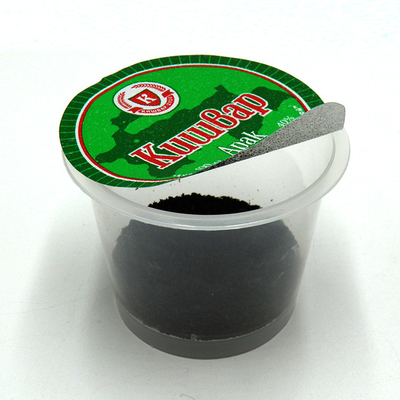 Folyo kapaklı yoğurt için 80ml pp plastik bardak