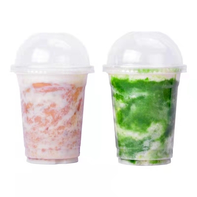 Tek Kullanımlık Bubble Milk Tea Plastik Bardaklar 90ml 500ml ODM