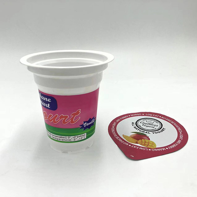 255ml 8oz Polipropilen Yoğurt Kapları Gıda Sınıfı Tek Kullanımlık Dondurma Kabı