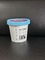180ml plastik yoğurt IML baskı alüminyum folyo kapağı ve plastik kapağı ile