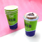 Basılı Biyobozunur Kağıt Yoğurt Bardağı Tek Kullanımlık 4oz 6oz Dondurma İçin