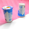 5oz 6oz 160g Kağıt Yoğurt Bardağı Dondurma CDR Tasarım Alüminyum Folyo Kapak 100mm