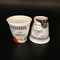 Shrink Etiket Plastik Yoğurt Bardakları 5.7oz 170ml Tek Kullanımlık Donma Dayanımı