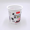 350ml pp gıda sınıfı malzeme 95mm üst boy yoğurt/meyve suyu bardağı