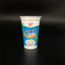 180ml 6oz tek kullanımlık yoğurt kapları alüminyum folyo kapaklı yoğurt kabı