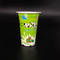 180ml Gıda Sınıfı Yoğurt Plastik Bardaklar Alüminyum Folyo Kapaklı Dondurulmuş Yoğurt Bardakları