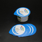 Yoğurt Sızdırmaz Ön Kesilmiş Kapaklar Korozyon Önleyici ISO9001 Kolay Soyulabilir
